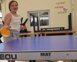 Les tables de pingpong du centre Les tables de pingpong du centre