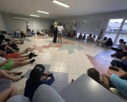 Premier jour, mais pluvieux ; ateliers internes Premier jour, mais pluvieux ; ateliers internes