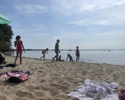 Sur la plage de Cazaux Sur la plage de Cazaux