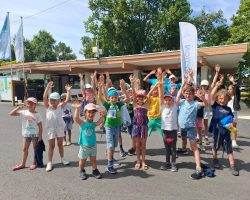 Heureux d'arriver à la Coccinelle !