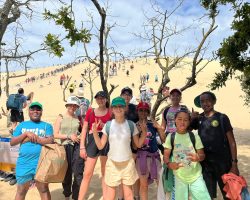 En bas de la dune du pilat En bas de la dune du pilat