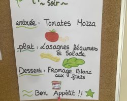 Le menu Le menu