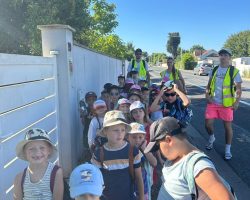 En route pour la plage En route pour la plage