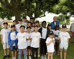 Avec l'adjoint au maire Avec l'adjoint au maire